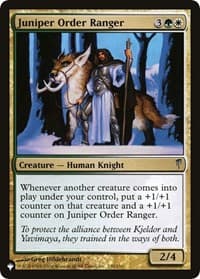 Juniper Order Ranger - The List Reprints - Magic: The Gathering card