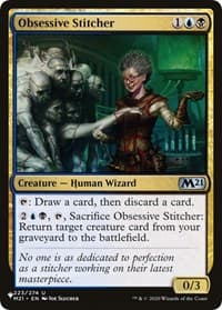 Obsessive Stitcher - The List Reprints - Magic: The Gathering card