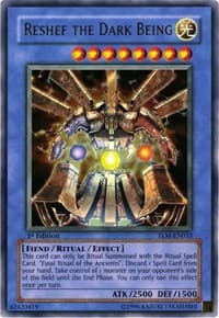 Reshef the Dark Being - The Lost Millennium - YuGiOh card