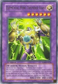 Elemental HERO Thunder Giant - The Lost Millennium - YuGiOh card