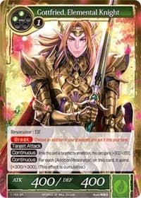 Gottfried, Elemental Knight - The Dawn of Valhalla - Force of Will card