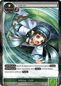 Updraft - The Dawn of Valhalla - Force of Will card