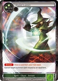 Wind Cutter - The Dawn of Valhalla - Force of Will card