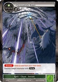 Thousands Rain - The Dawn of Valhalla - Force of Will card