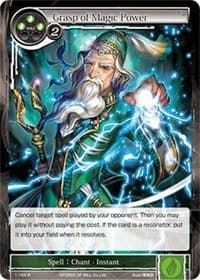 Grasp of Magic Power - The Dawn of Valhalla - Force of Will card