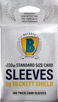 Beckett Shield Thick Card Sleeves (100-Pack) - Beckett Shield - Card Sleeves card