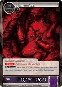 Phantom Wall - The Dawn of Valhalla - Force of Will card