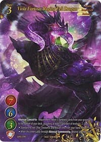 Viola Furiosa, Raging Fell Dragon - Gate Ruler Promo Cards - Gate Ruler card
