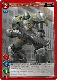 Exo-Armor Trooper Masuraoh-01 - Starter Deck: Giant Mechs & Yokai IN SPACE! - Gate Ruler card