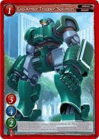 Exo-Armor Trooper "Sakimori" - Starter Deck: Giant Mechs & Yokai IN SPACE! - Gate Ruler card