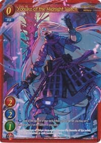 Yobuko of the Midnight Watch (Extended Art) - Starter Deck: Giant Mechs & Yokai IN SPACE! - Gate Ruler card