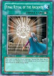 Final Ritual of the Ancients - The Lost Millennium - YuGiOh card