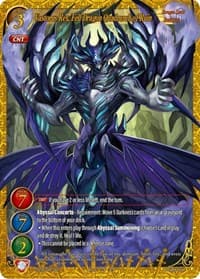 Vastorus Rex, Fell Dragon Quadrarch of Ruin (Extended Art) - Starter Deck: Summon the Fell Dragons! - Gate Ruler card
