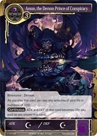 Amon, the Demon Prince of Conspiracy - The Dawn of Valhalla - Force of Will card