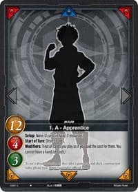 1. A - Apprentice - Starter Deck: Giant Mechs & Yokai IN SPACE! - Gate Ruler card