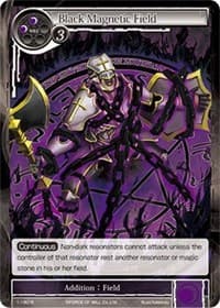 Black Magnetic Field - The Dawn of Valhalla - Force of Will card