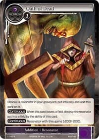 Oath of Dead - The Dawn of Valhalla - Force of Will card