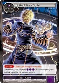 Oath of Dark Night - The Dawn of Valhalla - Force of Will card