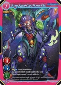 Scare Squad Capo Horror Flyk - Dawn of the Multiverse Alliance - Gate Ruler card