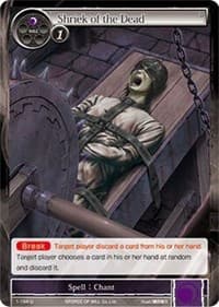Shriek of the Dead - The Dawn of Valhalla - Force of Will card