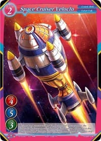 Space Cruiser Velocto - Dawn of the Multiverse Alliance - Gate Ruler card