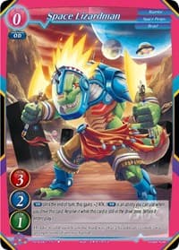 Space Lizardman - Dawn of the Multiverse Alliance - Gate Ruler card