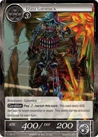 Blast Gimmick - The Dawn of Valhalla - Force of Will card