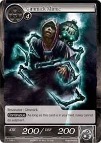 Gimmick Mimic - The Dawn of Valhalla - Force of Will card