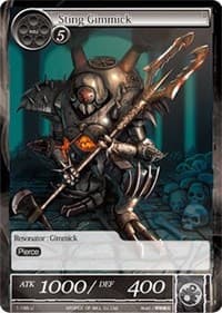 Sting Gimmick - The Dawn of Valhalla - Force of Will card