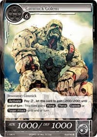 Gimmick Golem - The Dawn of Valhalla - Force of Will card