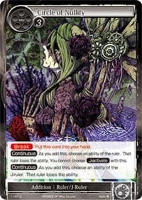 Circle of Nullify - The Dawn of Valhalla - Force of Will card