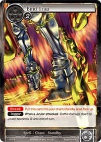 Bind Trap - The Dawn of Valhalla - Force of Will card