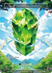 Wind Magic Stone - The Dawn of Valhalla - Force of Will card
