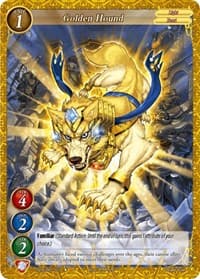 Golden Hound - Dawn of the Multiverse Alliance - Gate Ruler card