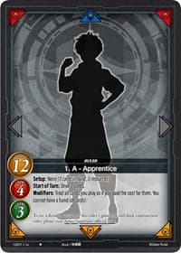 1. A - Apprentice (A) - Dawn of the Multiverse Alliance - Gate Ruler card