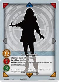 8. H - Highlander (B) - Dawn of the Multiverse Alliance - Gate Ruler card
