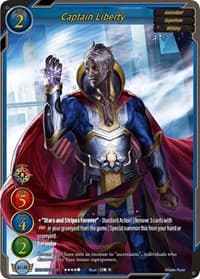Captain Liberty - Dawn of the Multiverse Alliance - Gate Ruler card
