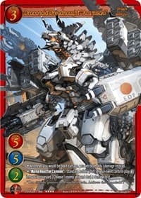 Draconoid Dreadnaught "Aramisaki" - Dawn of the Multiverse Alliance - Gate Ruler card