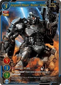 Sergeant Major "Buster" Kong - Dawn of the Multiverse Alliance - Gate Ruler card
