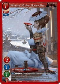 Mikage, Winter Godmother - Dawn of the Multiverse Alliance - Gate Ruler card