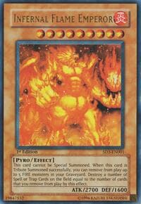 Infernal Flame Emperor - Structure Deck: Blaze of Destruction - YuGiOh card