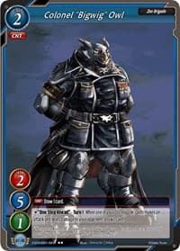 Colonel "Bigwig" Owl - Dawn of the Multiverse Alliance - Gate Ruler card