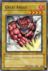 Great Angus - Structure Deck: Blaze of Destruction - YuGiOh card