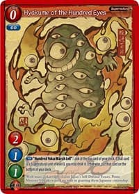 Hyakume of the Hundred Eyes - Dawn of the Multiverse Alliance - Gate Ruler card