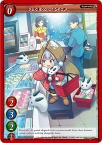 Yukinko of Snow - Dawn of the Multiverse Alliance - Gate Ruler card