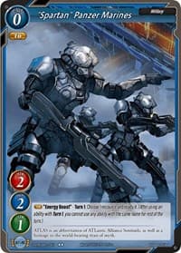 "Spartan" Panzer Marines - Dawn of the Multiverse Alliance - Gate Ruler card