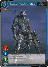 Specialist "Bullseye" Wolf - Dawn of the Multiverse Alliance - Gate Ruler card