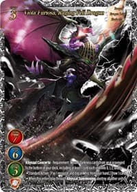 Viola Furiosa, Raging Fell Dragon (Uber Rare) - Dawn of the Multiverse Alliance - Gate Ruler card