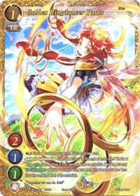 Golden Ringdancer Paula (Extended Art) - Dawn of the Multiverse Alliance - Gate Ruler card