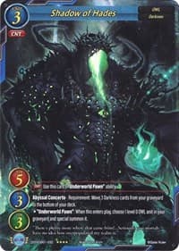 Shadow of Hades (Full Art) - Dawn of the Multiverse Alliance - Gate Ruler card